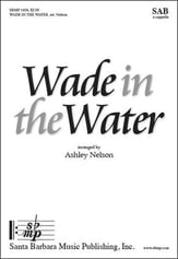 Wade in the Water SAB choral sheet music cover